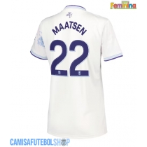 Camisa de time de futebol Aston Villa Ian Maatsen #22 Replicas 3º Equipamento Feminina 2025-26 Manga Curta